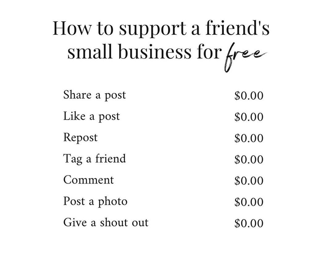 5 Unconventional Ways To Support Small Businesses Nicki Iskander RMT